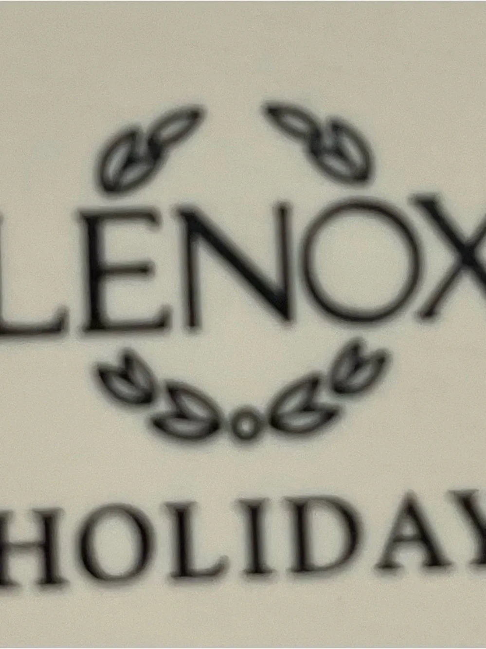 Lenox Holiday Mini Loan Pan